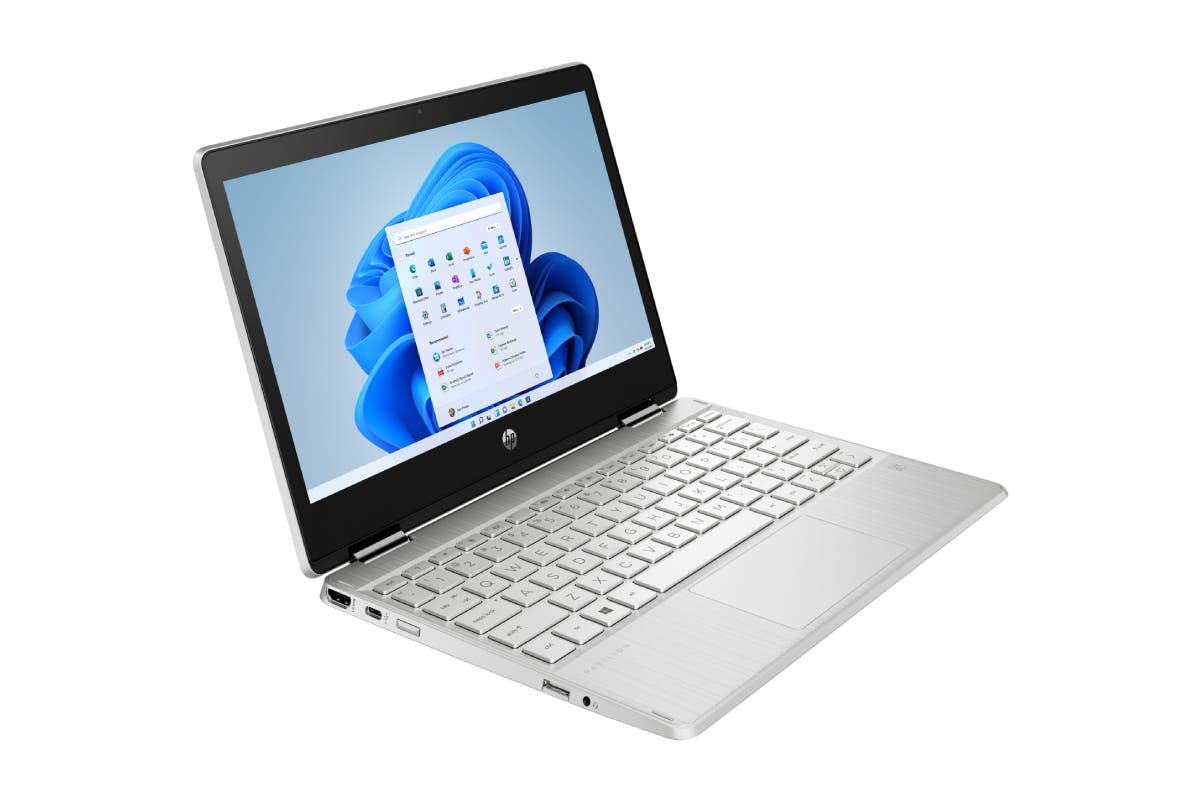 Hp   Pavilion X360 2 In 1 11.6Inch Touch Screen Laptop   Intel Pentium Silver   4Gb Memory   128Gb Ssd   Natural Silver 11 11.99