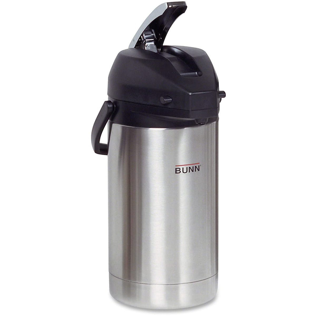 Bunn Airpot30 3 Liter Lever Action Airpot, Stainless Steel/Black