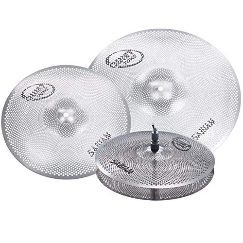 Sabian Quiet Tone Practice Cymbals Set Qtpc502