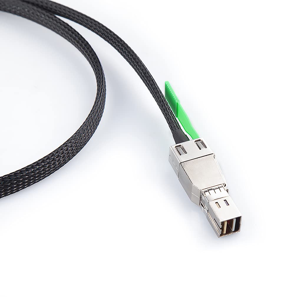 Mini Sas Sff 8644 To U.2 Sff 8639 Nvme Ssd Cable With 15P Sata Power Cable, External 26Pin To Internal Sas Cable For Datacenter,