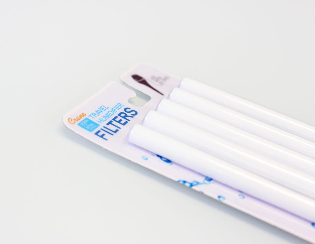 Crane Usa Inc Hs 1937 Travel Humidifier Replacement Set, 5 Pack, 5 Count (Pack Of 1), Wick Filter