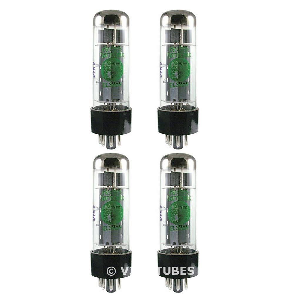 Electro Harmonix El34 Quartet Matched Pairs Power Tubes