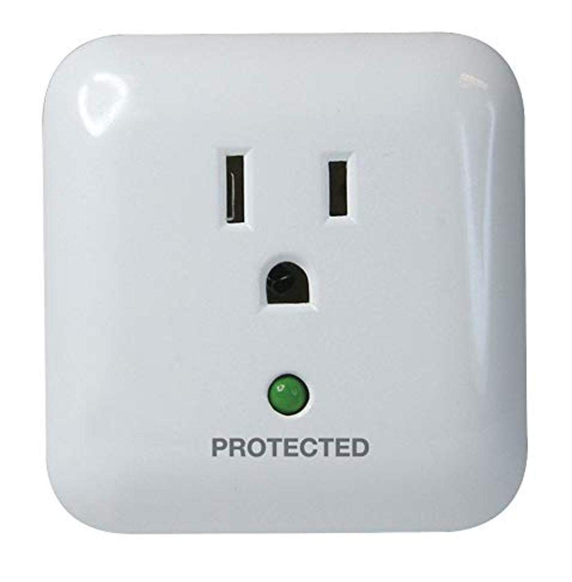 Prime Wire Pb802105 1 Outlet Large Appliance Surge Protector With Surge Alarm