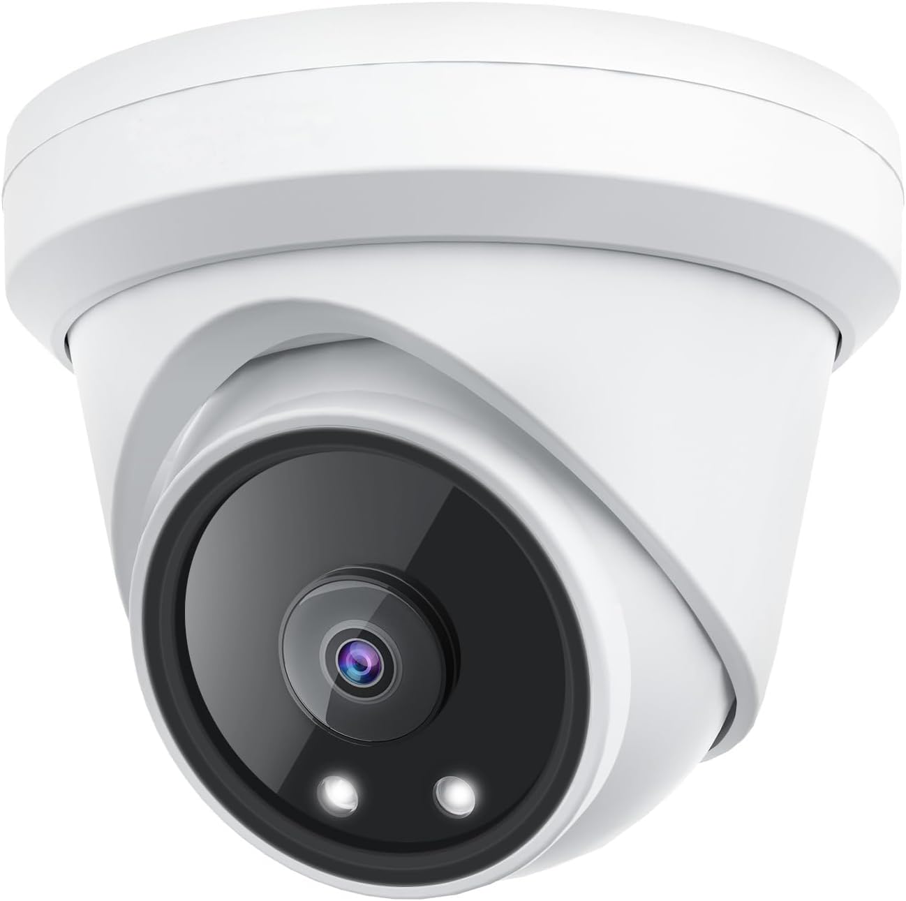 Real Hd 4K 8Mp 155 Wide Angle Poe Ip Camera Outdoor 2.1Mm Lens, 98Ft Night Vision, Built In Mic, H.265, Ip66, Compatible With Hi