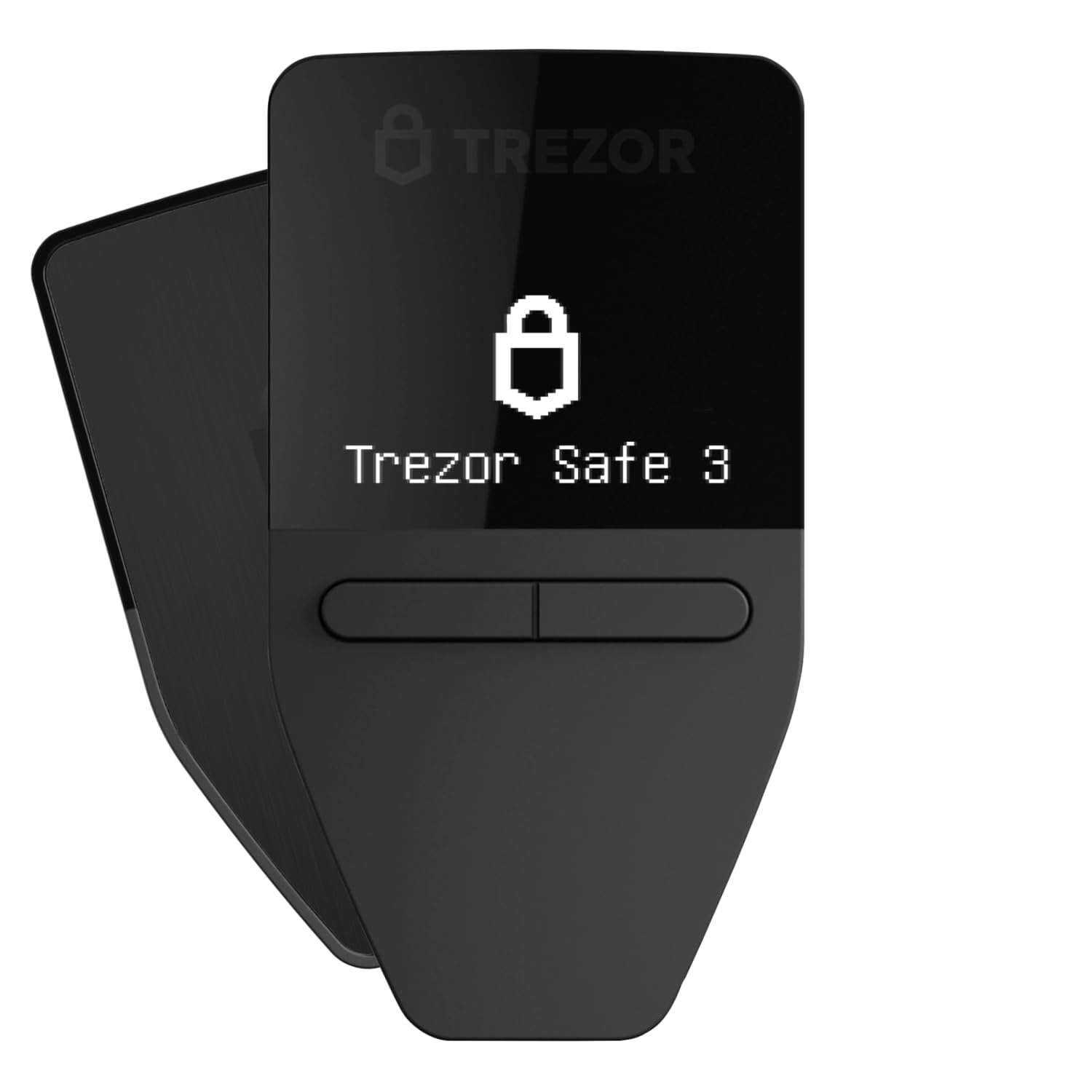Trezor Safe 3   Passphrase & Secure Element Protected Crypto Hardware Wallet   Buy, Store, Manage Digital Assets Simply And Safely (Cosmic Black)