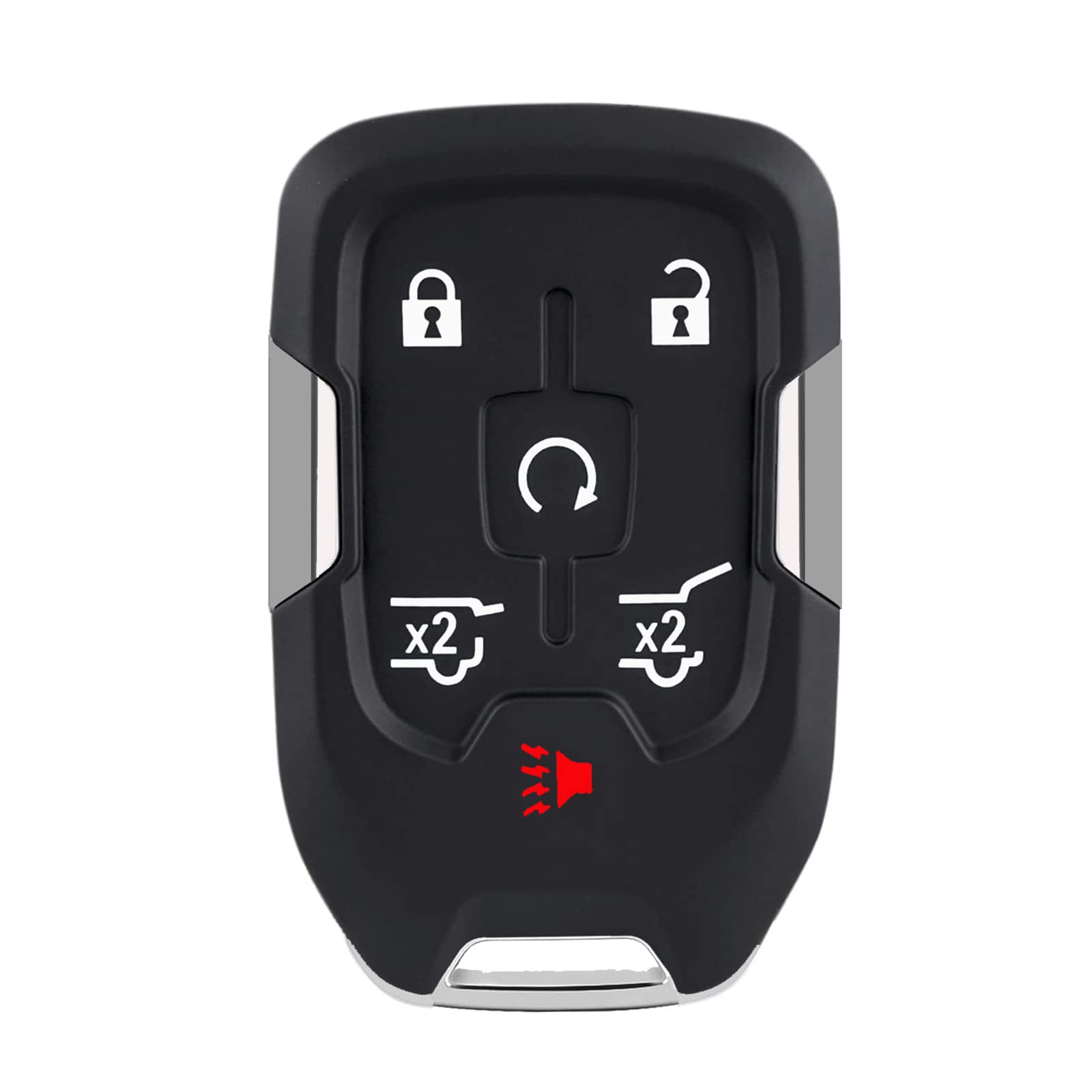 Self-Programmable Replacement for Proximity Smart Keyless Entry Remote Control Key Fob Compatible with 2015-2020 Chevy Suburban 
