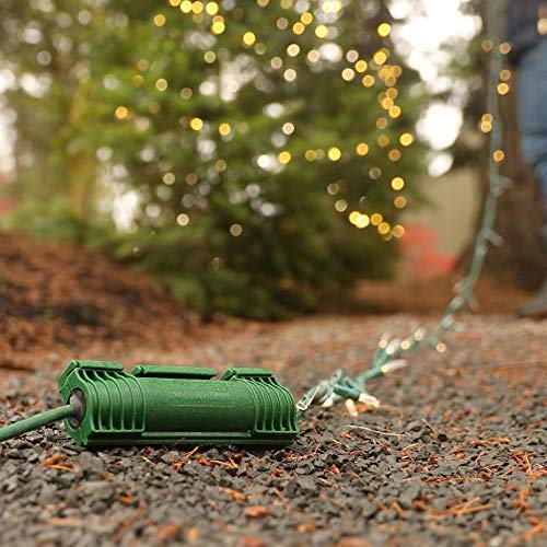 Twist And Seal Cord Protect (2 Pack)   Outdoor Extension Cord Plug Head Safety Cover Connector And Weatherproof Electrical Prote