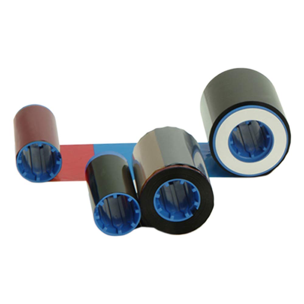 Zebra 800012 445 True Colours Iseries Ymck Color Ribbon For Zxp Series 8 & 9 Retransfer Card Printers. 625 Prints.