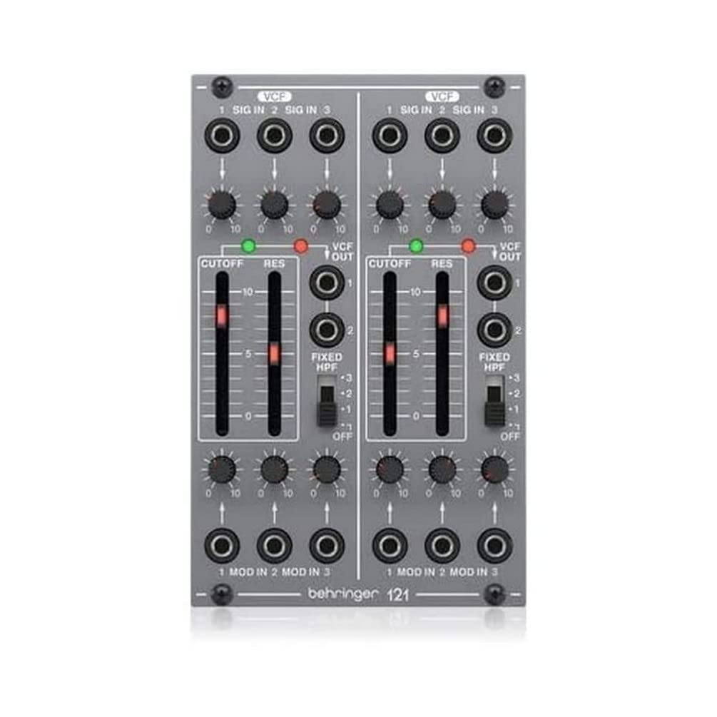 Behringer 121 Dual Vcf Legendary Analog Dual Vcf Module For Eurorack