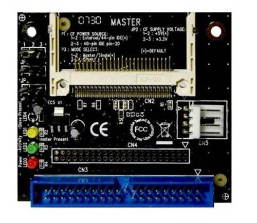 Syba Sd-Cf-Ide-A Ide To Compact Flash Adapter, Connects To 3.5-Inch Ide Host Interface, Udma