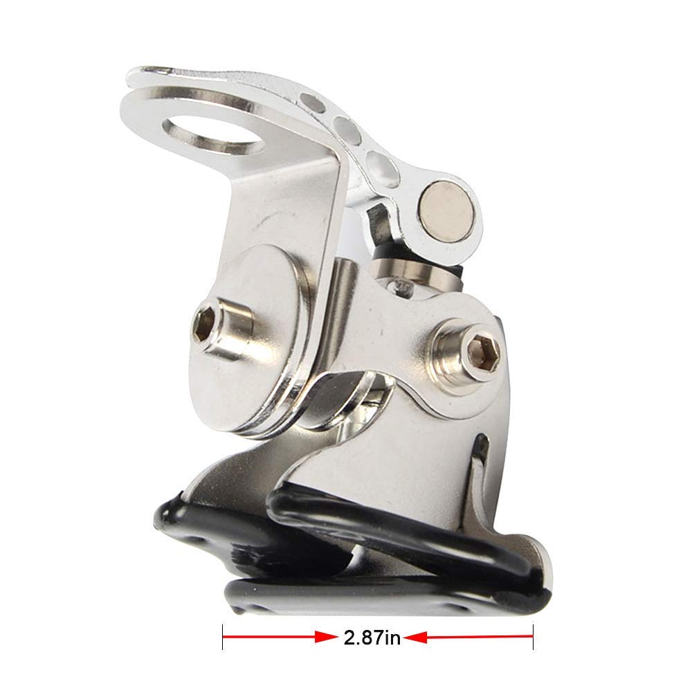 Hys Car Antenna Mount Stainless Steel Car Clip Mount Trunk Lid Hatchback Mount Bracket Adjustable Angle With So239 To Pl 259 Con