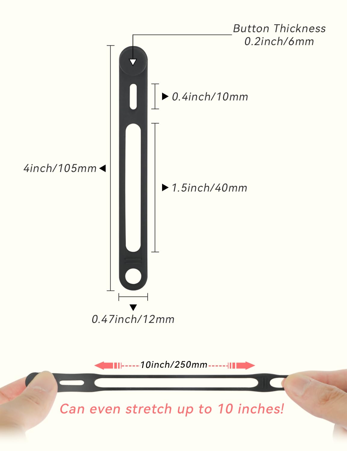 20 Pack Silicone Cable Ties Cord Organizer Reusable, Kanemc Cord Wrap Wire Organizers Cable Strap For Electronics, Even As Curta