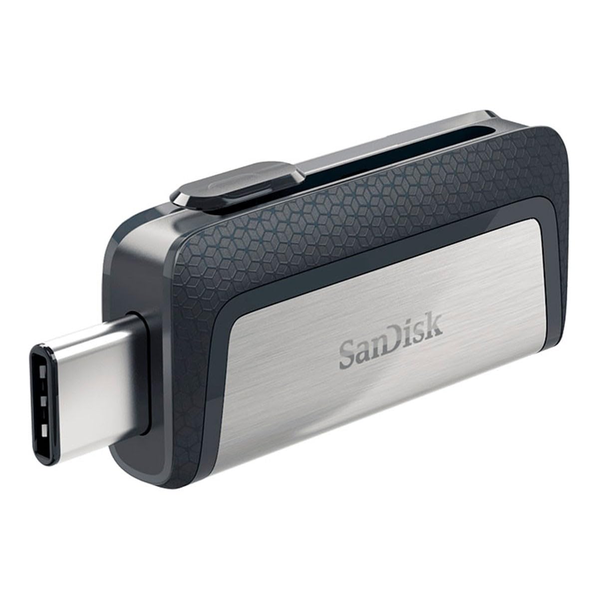SanDisk 32GB Ultra Dual Drive USB Type-C - USB-C, USB 3.1 - SDDDC2-032G-G46, Black, Silver
