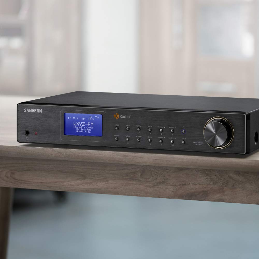 Sangean HDT-20 HD Radio/FM-Stereo/AM Component Tuner Black