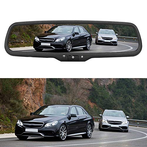 Rear View Mirror Monitor,Car Rear View Mirror 4.3Inch Car Rearview Mirror Auto Dimming Recorder Auto Reverse Parking Rear View M