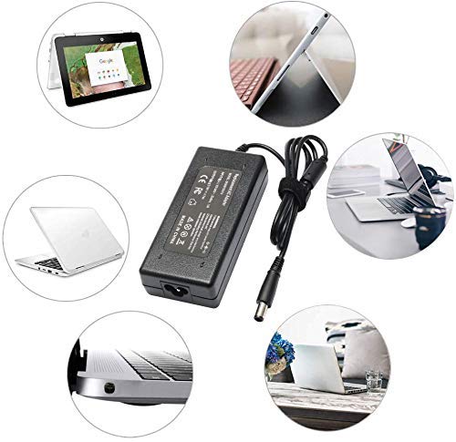 90W Power Cord For Hp All In One Desktop 20'' 20'' 22'' 23''; Pavilion Desktop Pc 20 B010, 20 B013W, 20 B014, 22 3010, 22 3020, 22 3030, 22 3110, 23 G010, 20 B312, 20 B313W Power Supply Charger