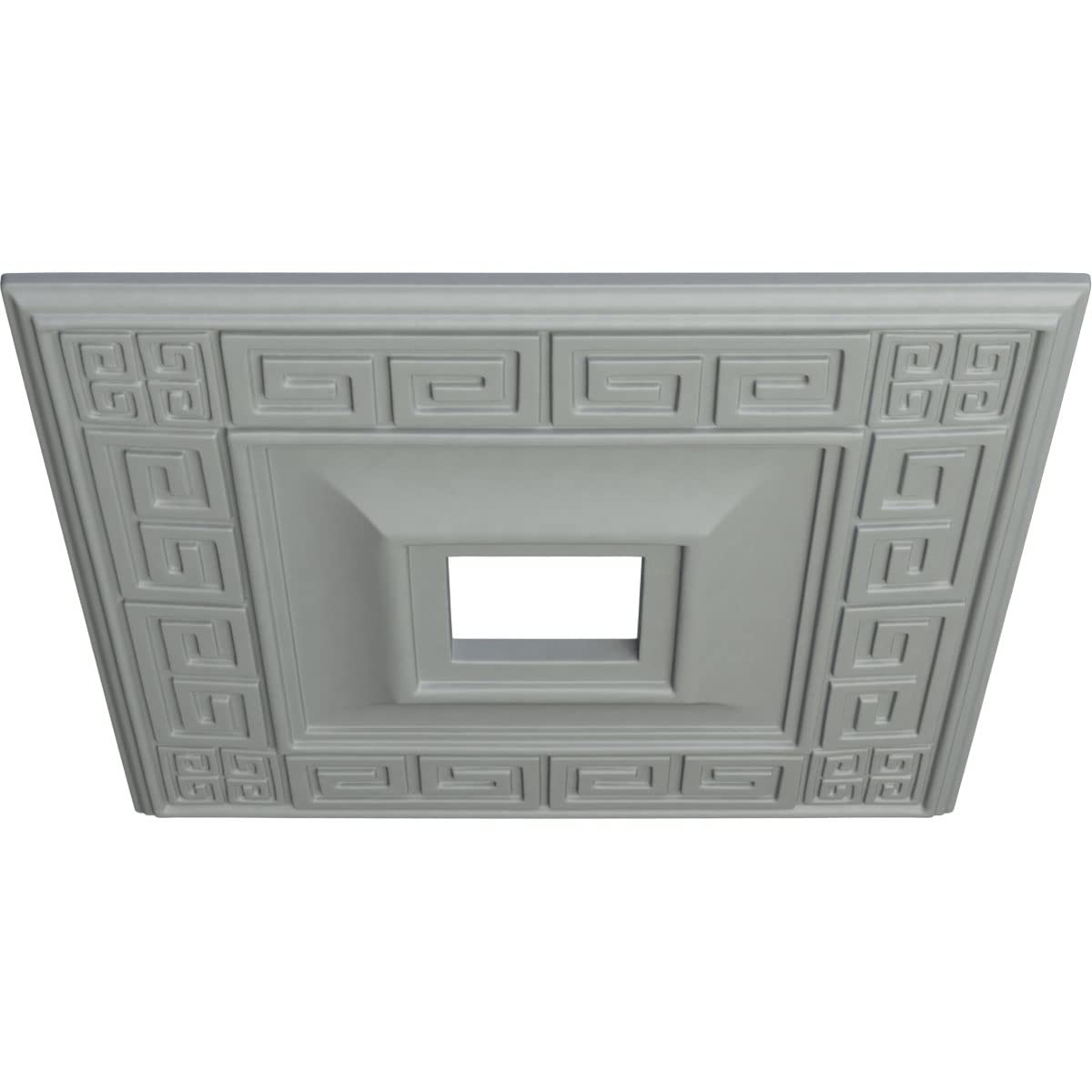 Ekena Millwork Cm18Er Eris Ceiling Medallion, 18''W X 18''H X 3 1/2''Id X 1 1/8''P, Factory Primed