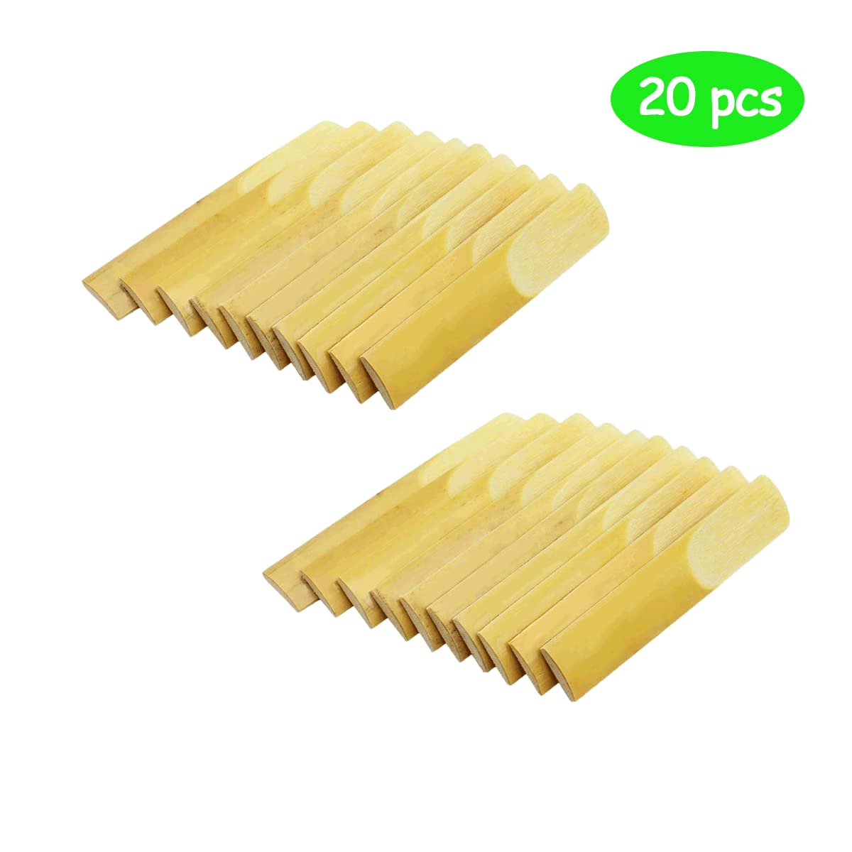 Saxophone Reeds 2.5 Alto Sax 20Pcs Reeds For Saxophone Alto