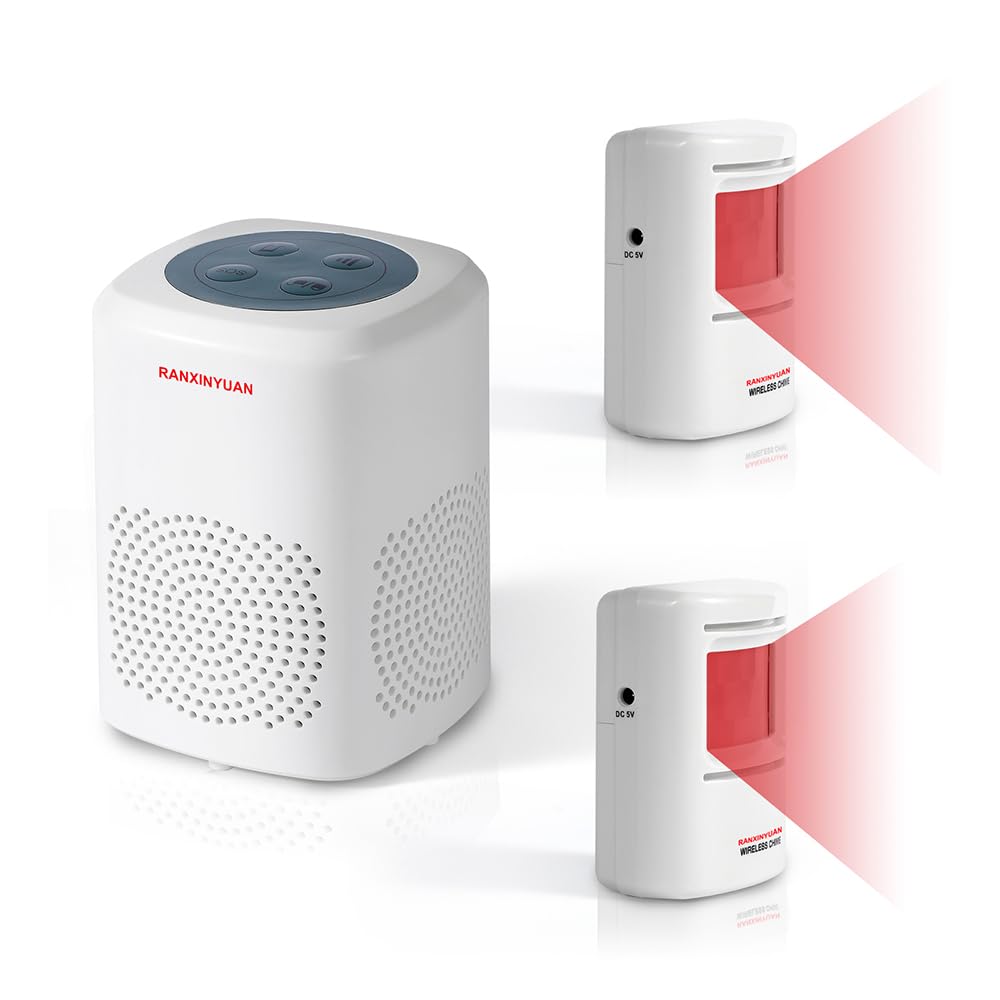 Dog Barking Alarm Motion Detector Outdoor Pir Human Body Motion Sensor Alarm Electronic Alarm Motion Activated Home Security (2