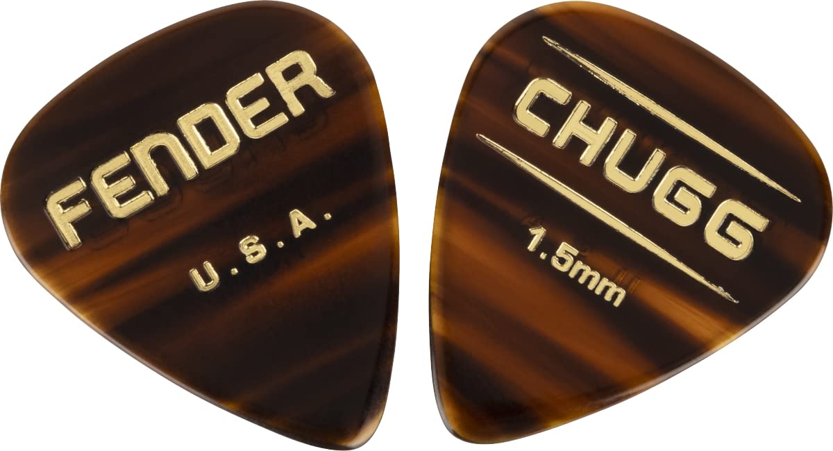 Fender Chugg Guitar Picks 351 Shape, Guitar Accessories, 6-Pack