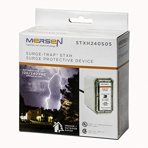 Mersen Stxh240S05 Split Phase Residential Surge, Grey