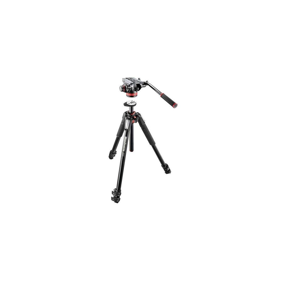 Manfrotto Mvk502055Xpro3 Photo Video Hybrid Kit With 502 Series Head, Black