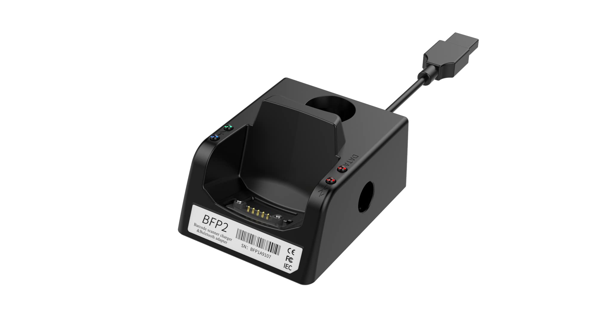 Posunitech Bluetooth Charging Cradle Charging Base Charging Dock For 1D/2D Imager Mini Pocket Barcode Scanner Warehouse Pickup B