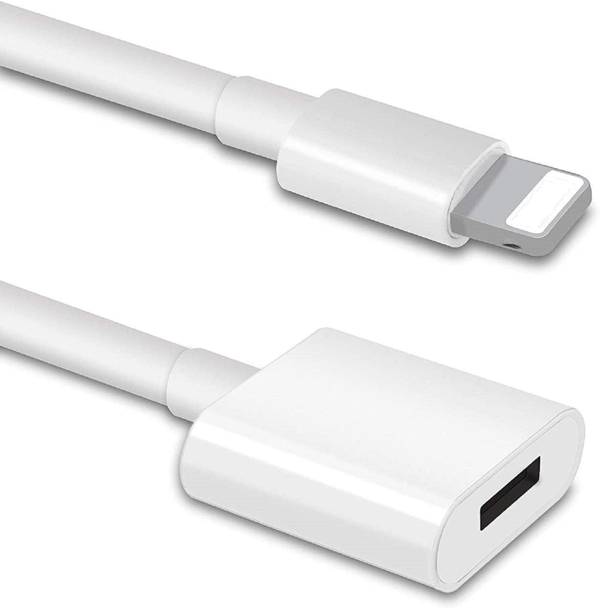 Desoficon Iphone Charger Extension Cable Compatible With Iphone/Ipad, Extender Dock Cable For Male To Female Cable Extension Ada