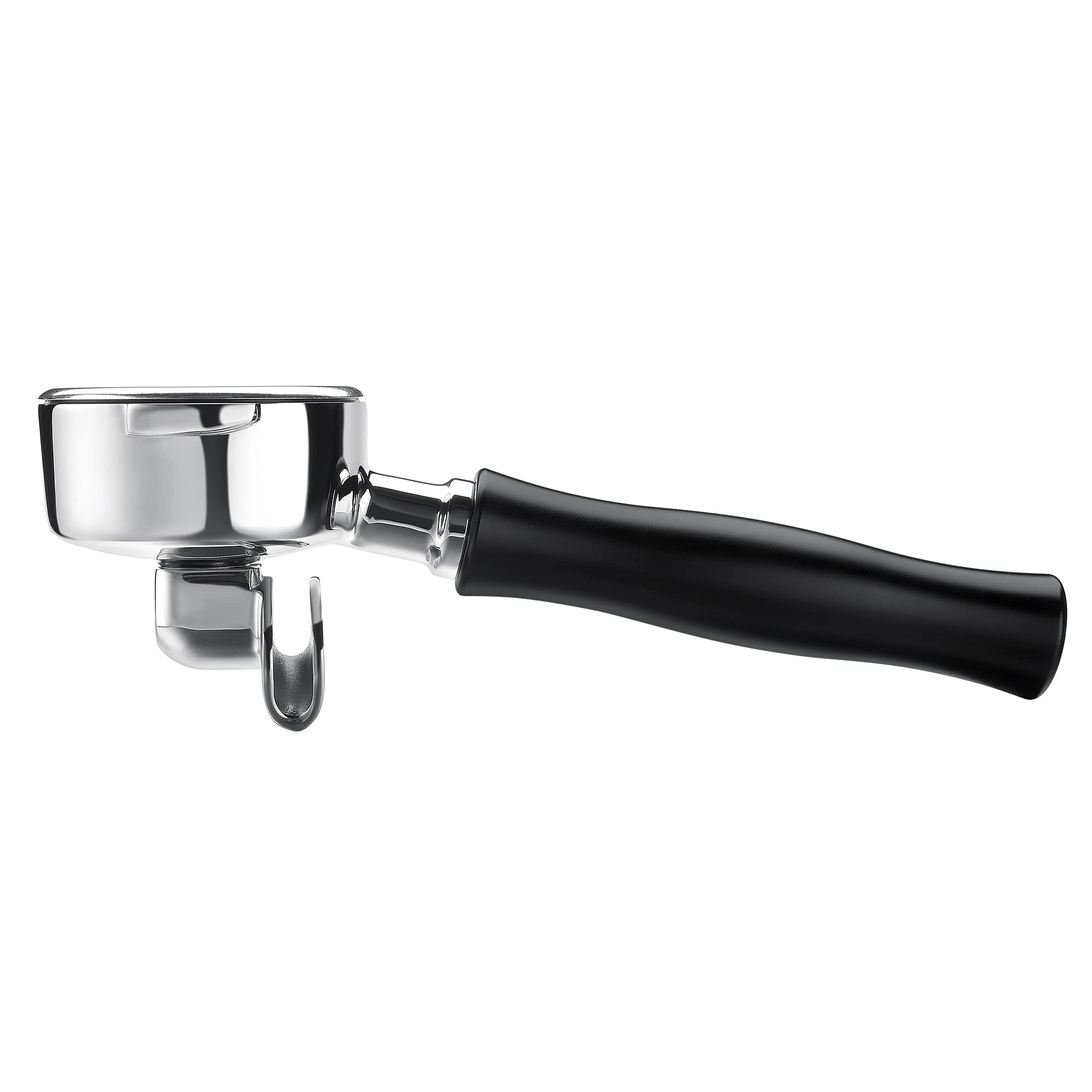 Normcore 58Mm Double Spout Portafilter With Basket   Fits E61, Flair 58, Ecm, Rocket, Sanremo, Synesso, Slayer, Vbm   Anodized A