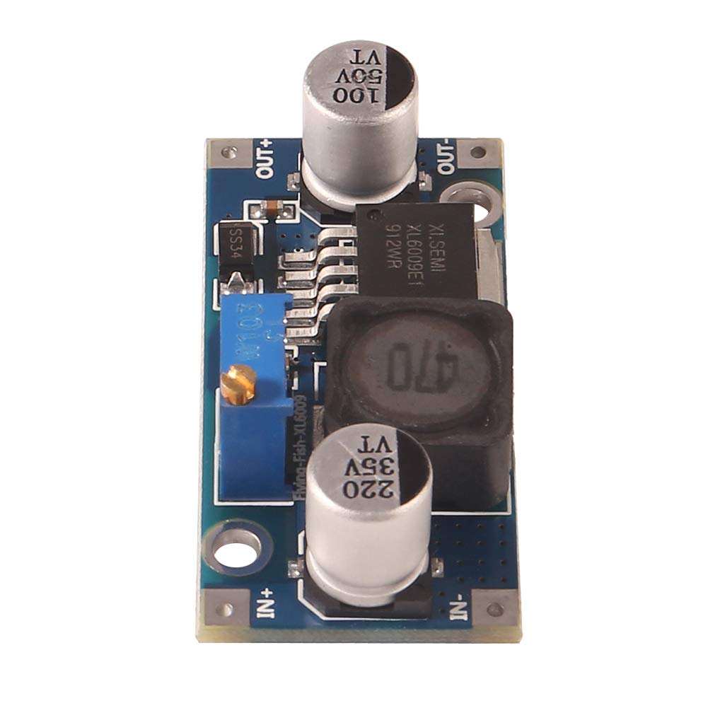 Aitrip 10 Pack Xl6009 Dc Dc Buck Boost Voltage Converter Power Module 4A 400Khz Adjustable Switch Module 3.8 30V To 1.25 35V Pow