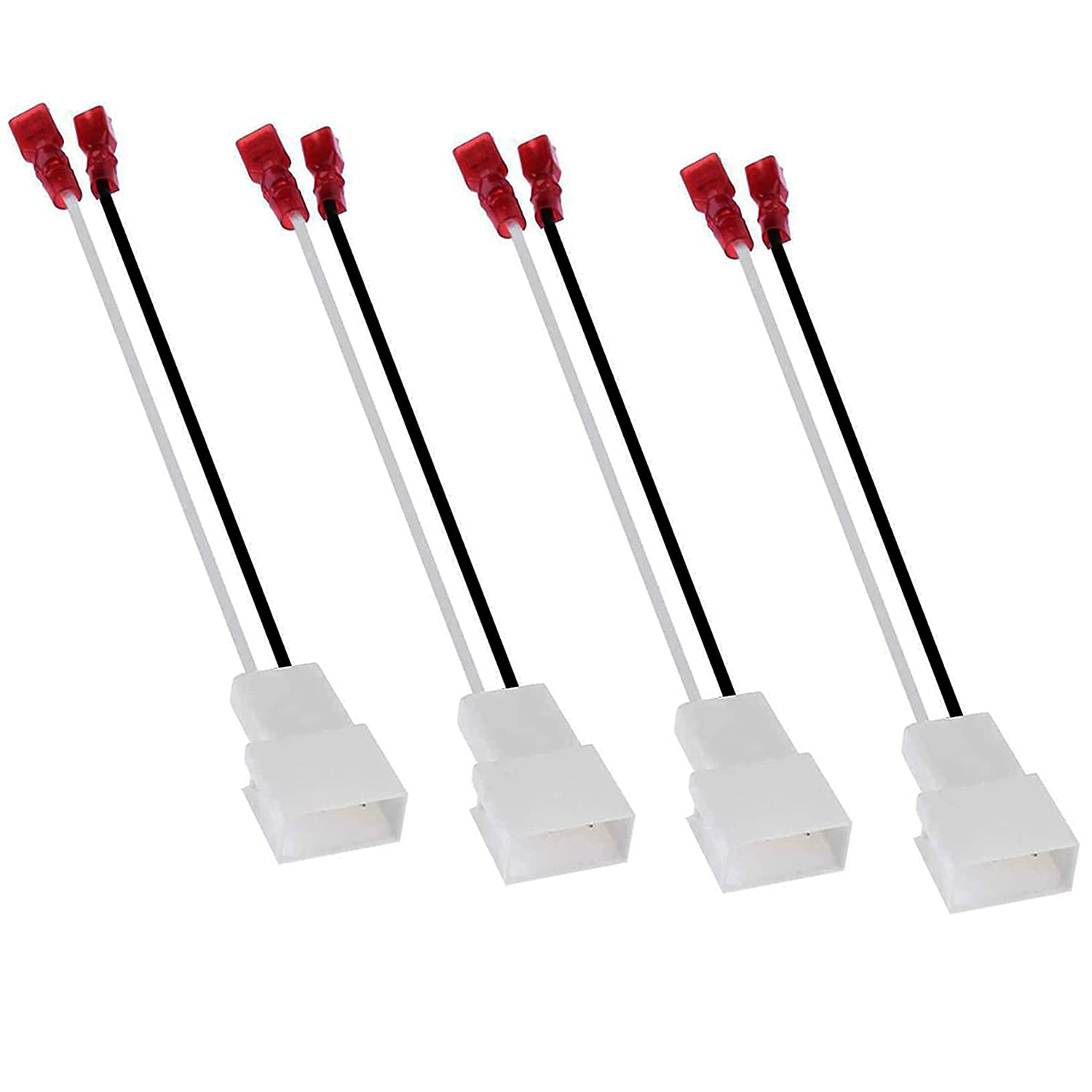 Hstech 72 8104 2 Pairs (4 Pack) Speaker Harness For Select Toyota Subaru Vehicles Total Adapters