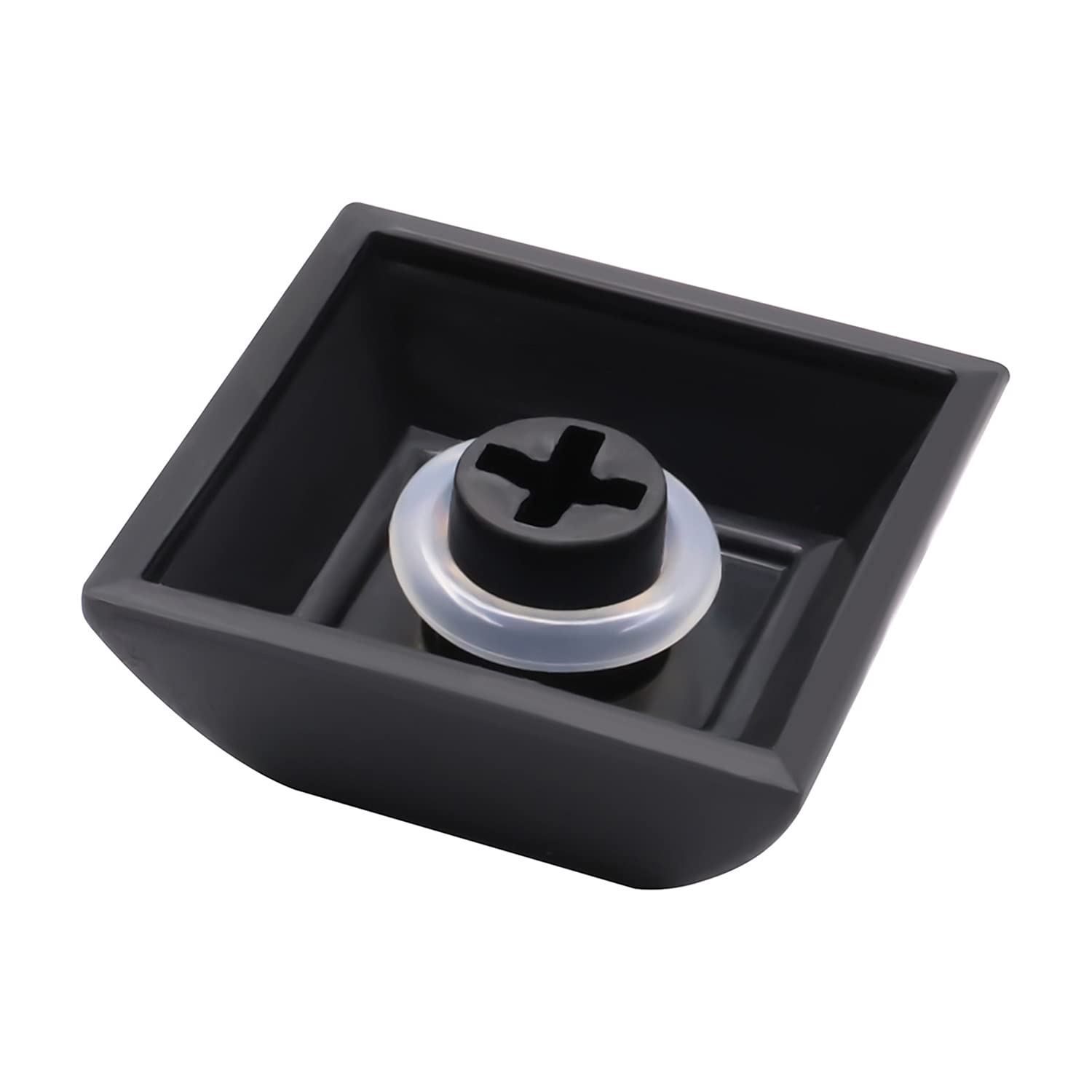 Threebulls 120Pcs Clear Rubber O Ring Keyboard, O Rings Keycaps, Switch Dampeners Keycap, For Cherry Mx Key Switch Keyboards Dampers,White