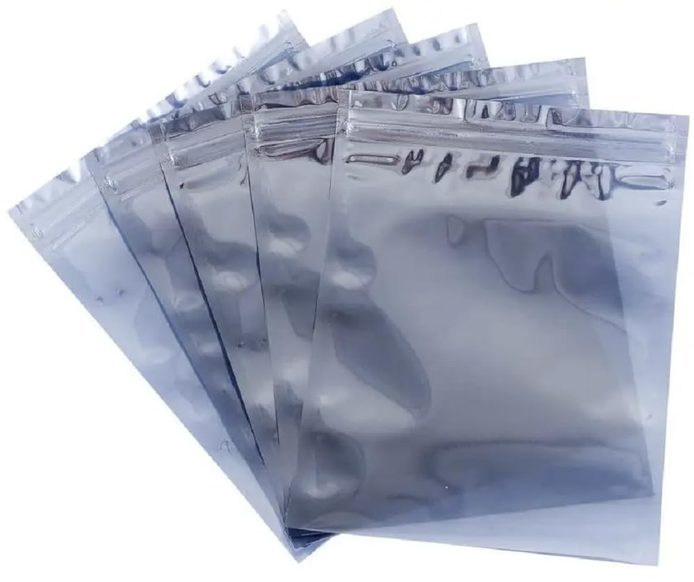 Urec Esd Static Shielding BagsZip Lock (100, 50Mm X 75Mm)