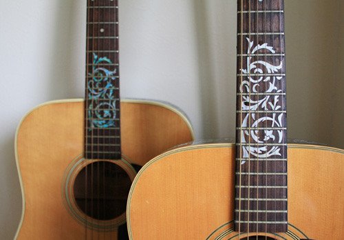 Jockomo Oriental Swirl/Arabesque (Avalon Mix) Guitar Inlay Sticker