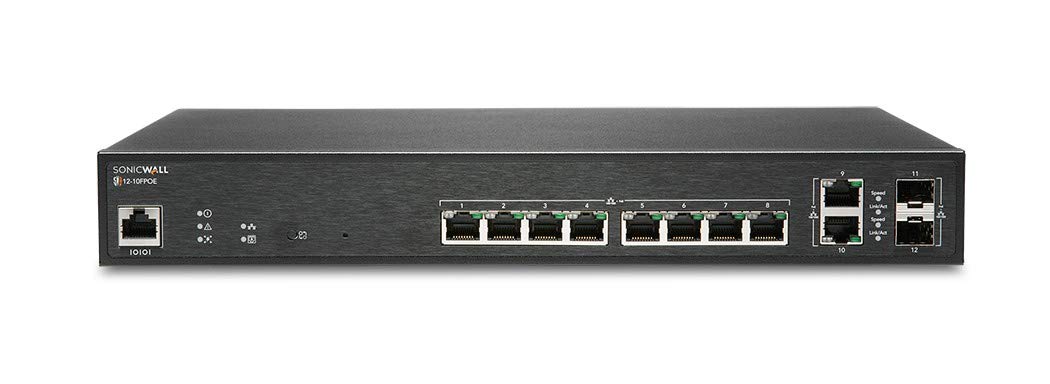 10 Port Gig Poe Switch 2 Sfp