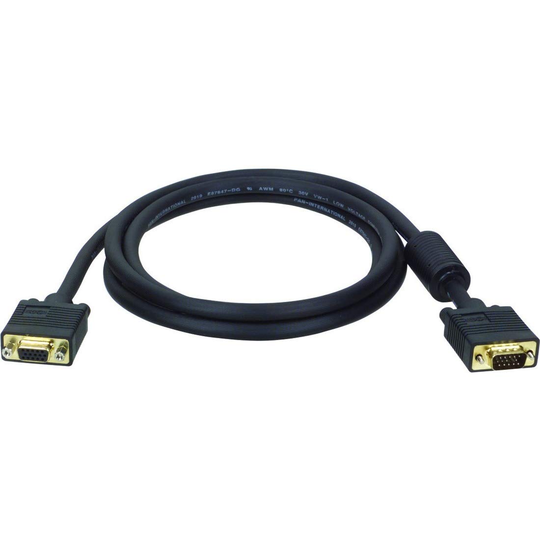 Tripp Lite Vga Monitor Extension Cable Rgb Coax High Resolution M/F, 2048 X 1536 (1080P) Hd15, 6Ft 6 (P500 006)