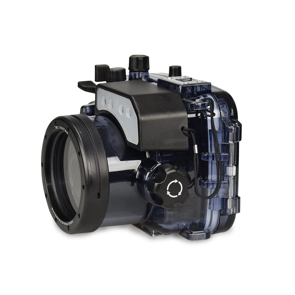 Sea Frogs 195Ft/60M Underwater Waterproof Camera Diving Housing Case For Sony Dsc Rx100 Rx100Ii Rx100Iii Rx100Iv Rx100V Rx100I V