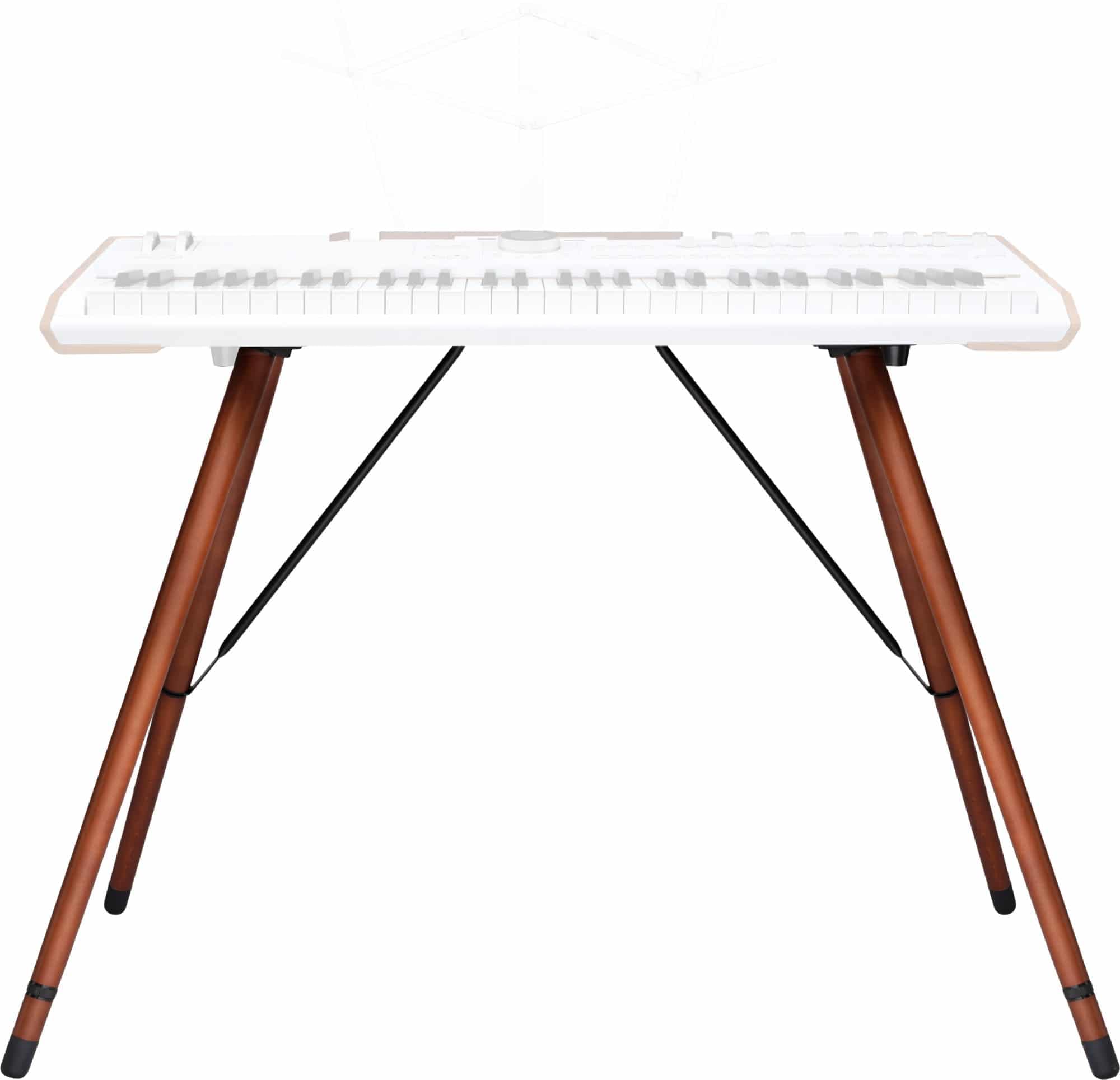 Arturia Wooden Legs For Astrolab, Keylab 88 Mkii And Polybrute   Adjustable, Sturdy And Elegant Stand