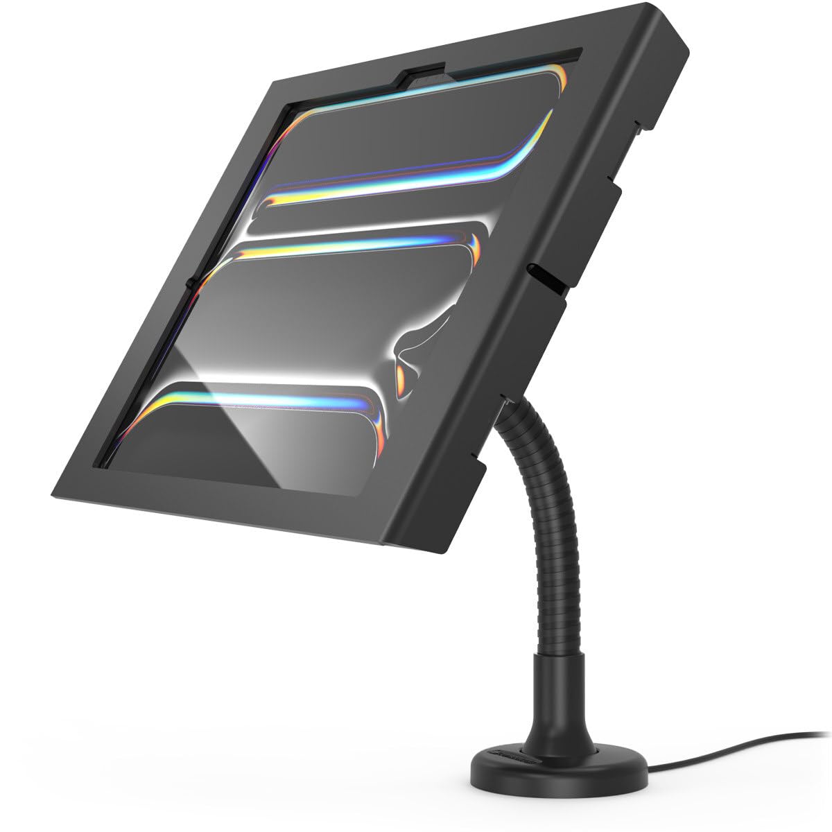 Ipad Pro M4 & M5 13In, Apex Enclosure Flex Arm Mount Black