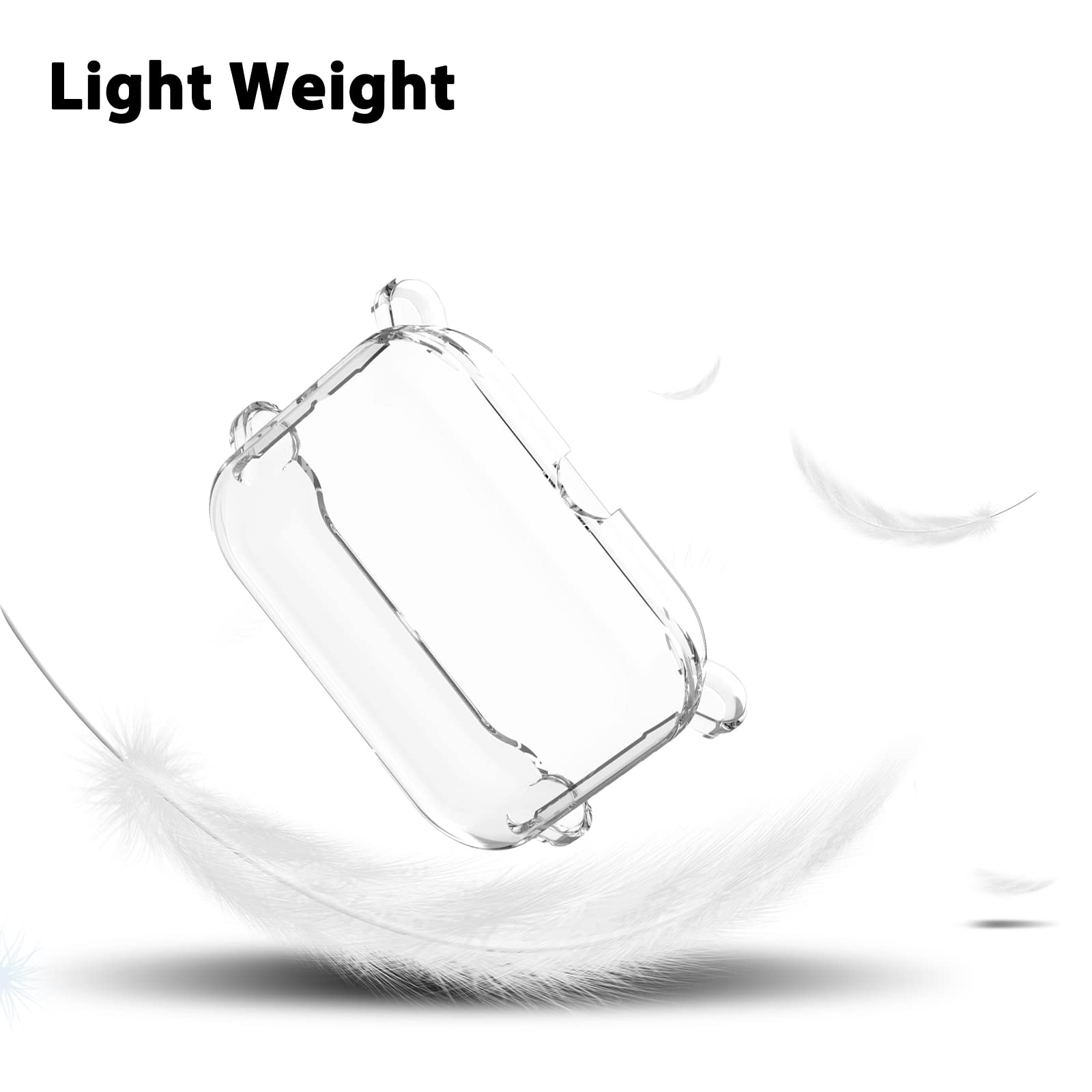 (3 Pack) Ntidea Screen Protector Cases Compatible With Amazfit Gts 4 Mini/Bip U Pro/Bip S/Bip Lite/Bip 1S Watch, Soft Color Tpu