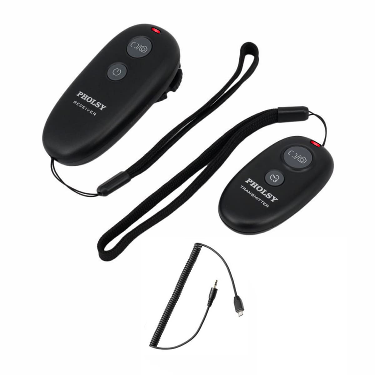 PHOLSY for Sony Shutter Release S8 Wireless Remote Shutter for Sony a1 a9 a9-ii a7 a7 ii iii iv, 7R-ii a7R-iv a7S a7S-iii ii, a6600 a6500 a6100 RX100M6 RX100M7 HX99 HX90 HX350 Replace Sony RM-SPR1