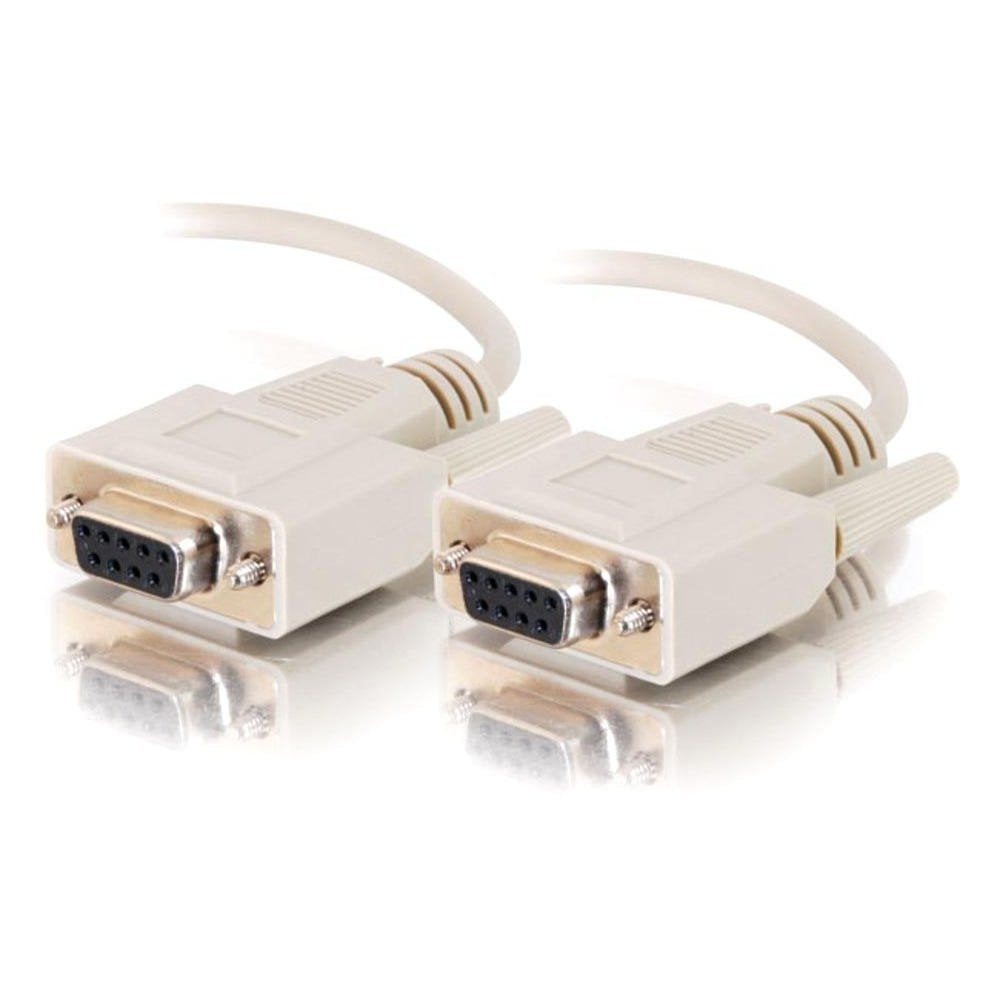 C2G 02695 Db9 F/F Serial Rs232 Cable, Beige (10 Feet, 3.04 Meters)