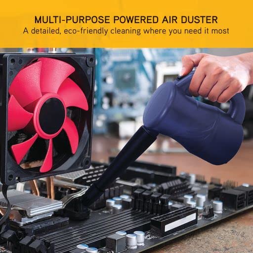Xpower A-2S Cyber Duster Electric Air Duster For Dusting, Drying, Inflating, Blowing, Car Detailing, Computer, Leaf Blowing, 90C
