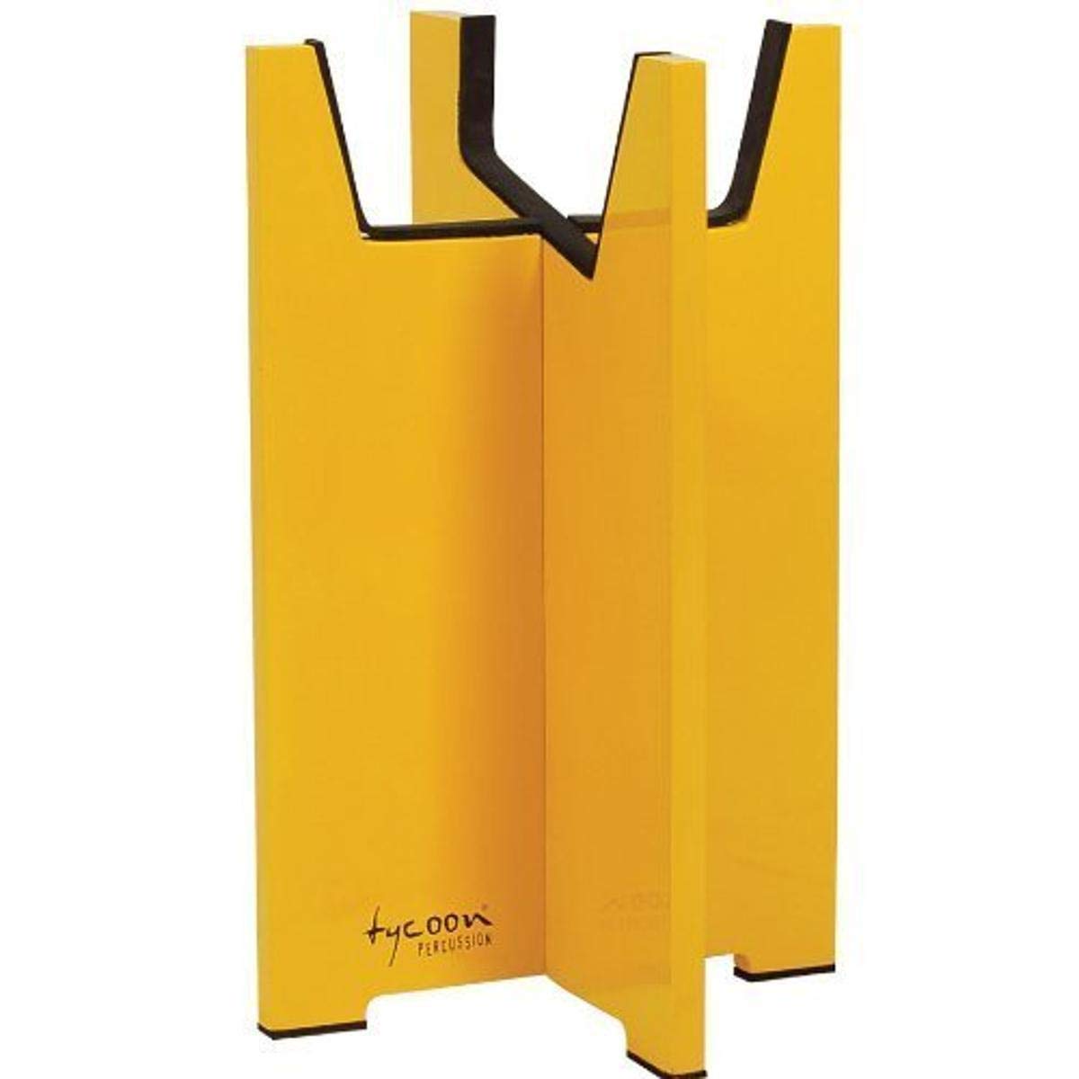 Tycoon Percussion Siam Oak Quinto Cajon Stand  Yellow