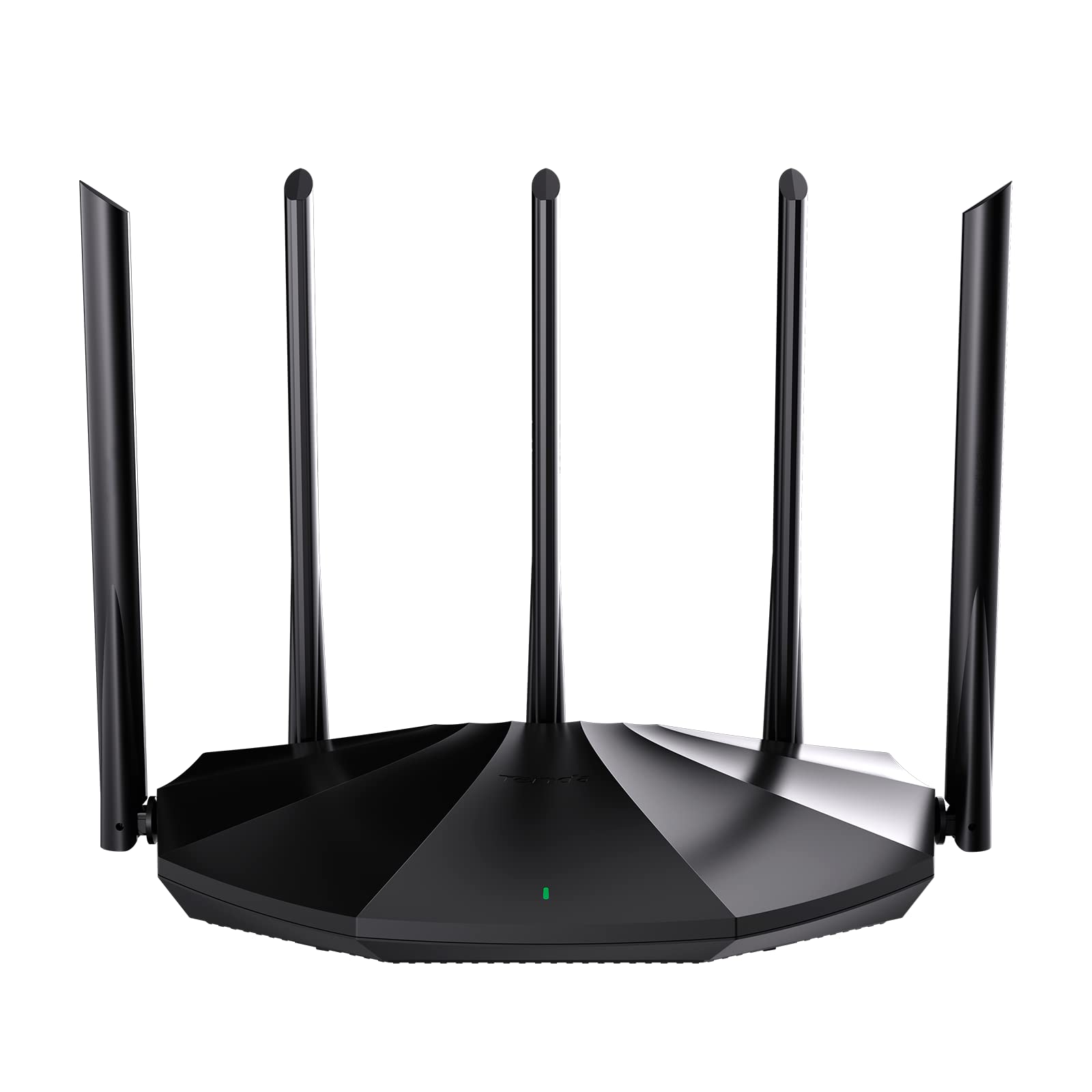 Tenda Wifi 6 Router For Home, Ax1500 Dual Band Gigabit Router For Wireless Internet, Long Range Coverage With 5 * 6Dbi High Gain
