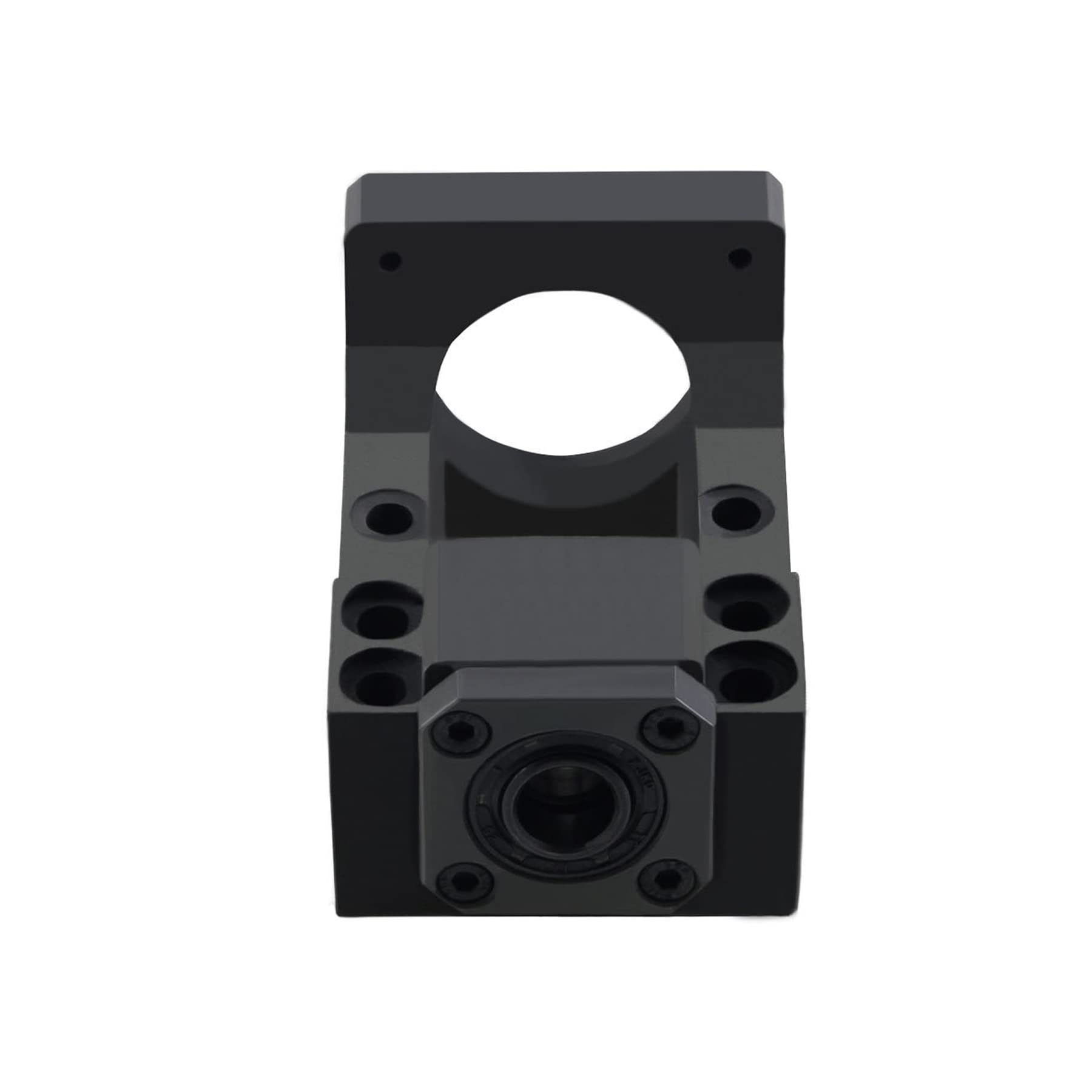 Cncmans Hm12 57 Nema 23 Stepper Motor Mounting Bracket, Steel Mounting Bracket For 57Mm Nema 23 Motor And 16Mm Ball Screw Ballsc