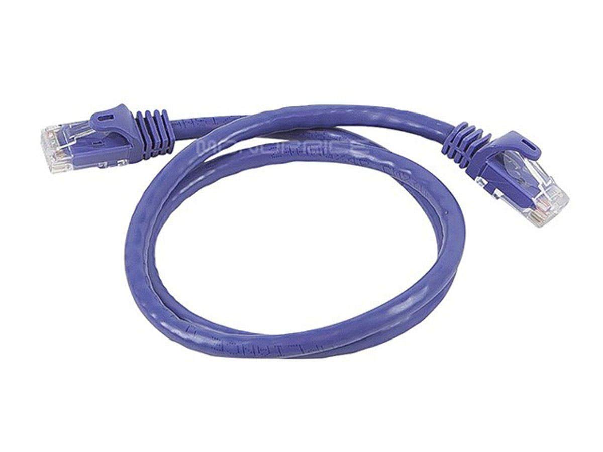 Monoprice Cat6 Ethernet Patch Cable   Flexboot, Rj45, Stranded, 550Mhz, Utp, Pure Bare Copper Wire, 24Awg, 25 Feet, Blue