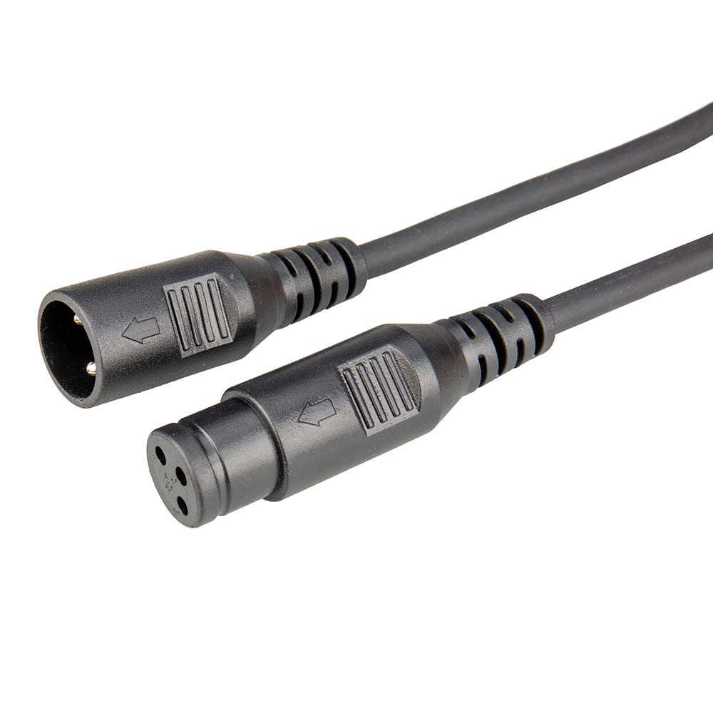 Dmx Cable 4 Pack Xlr Cables 15Ft Male Female Dmx Cables, 3 Pin Xlr Connector Dmx Xlr Lighting Cable For Stage Lights Led Par Lig