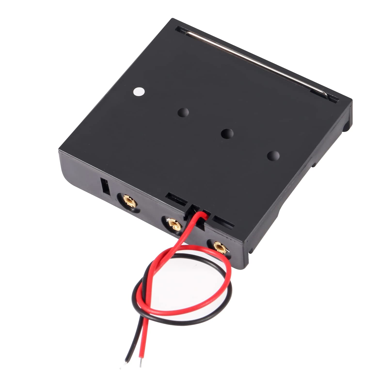 Aobao 3Pcs 4 Aa Battery Holder 4 X 1.5V Aa Battery Holder Case Box With Leads Wires