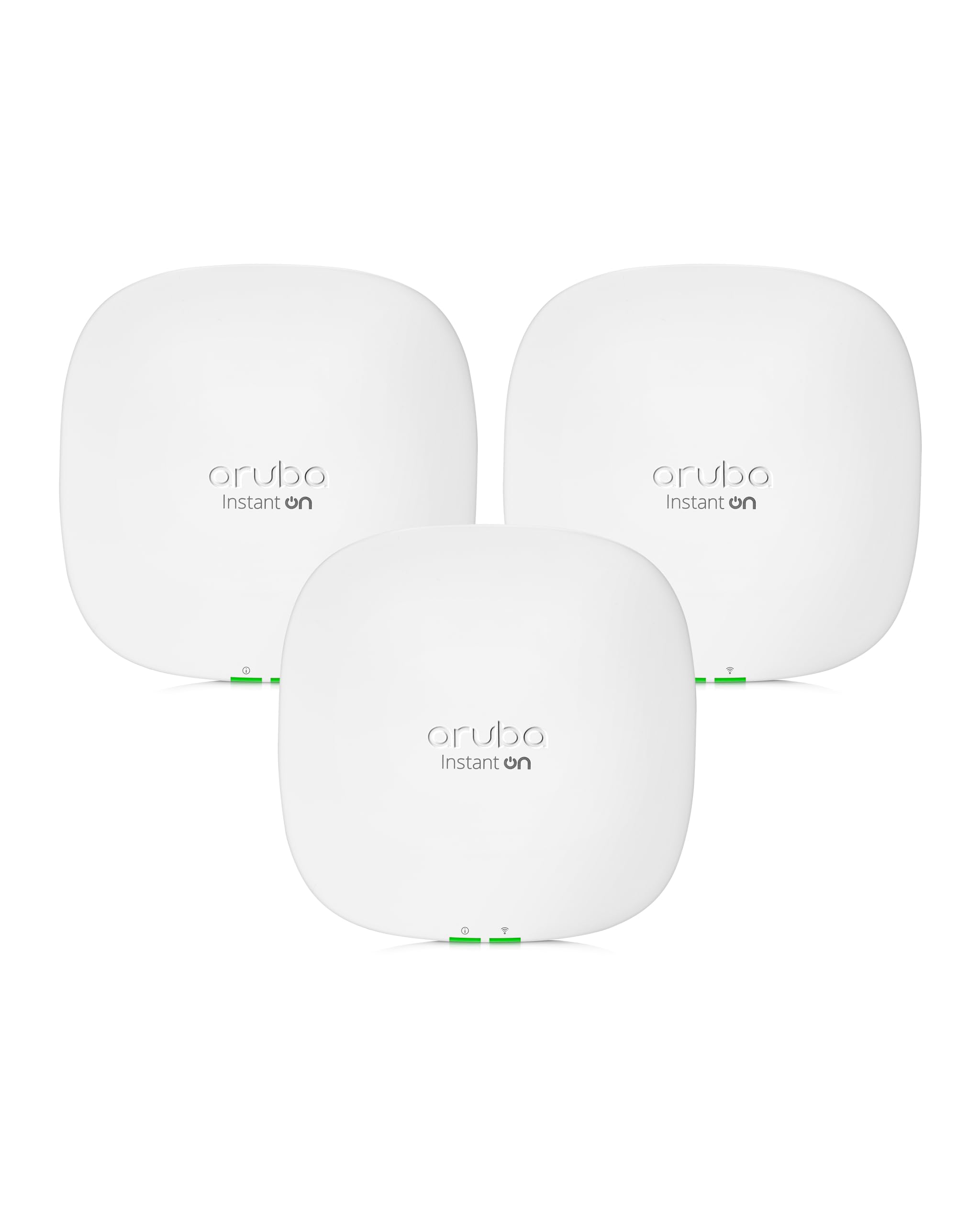 Hpe Networking Instant On Access Point Ap25 4X4 Wifi 6 Indoor Wireless Access Point (3 Pack) | Power Source Not Included | Us Model (R9B27A 3Pack)